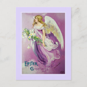 Ostern im Vintage-Stil Feiertagspostkarte