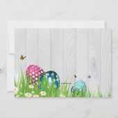 Ostern in der Garten-Einladung Einladung (Rückseite)