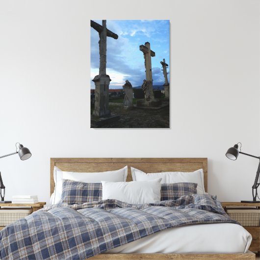 Ostern in Esztergom Ungarn Canvas Print Leinwanddruck (Insitu (Schlafzimmer))