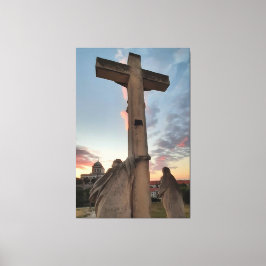 Ostern in Esztergom Ungarn Canvas Print Leinwanddruck