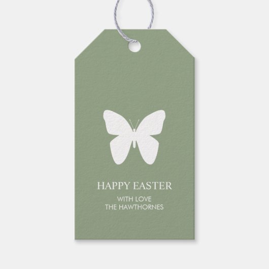Ostern in Pastell Geschenkanhänger (Vorderseite)