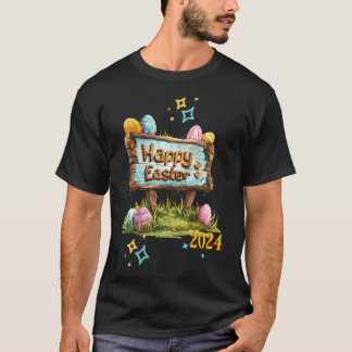 Ostern in Pixel: Entdecken Sie die Schönheit des f T-Shirt