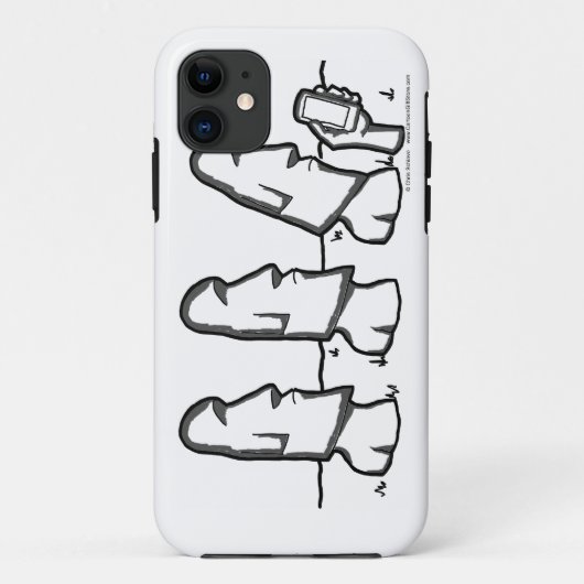 Ostern-Insel-Cartoon iPhone 5/5S Fall Case-Mate iPhone Hülle (Rückseite)