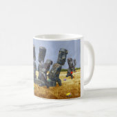 Ostern-Insel-Ei-Jagd-Tasse Kaffeetasse (VorderseiteRechts)