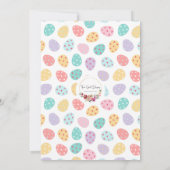 Ostern ist auf dem Weg zur Einladung (Rückseite)