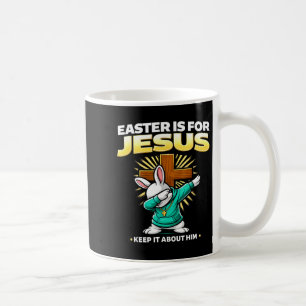 Ostern ist für Jesus, halte es lustig christlich Kaffeetasse