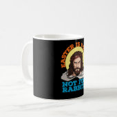Ostern ist für mich nicht für Kaninchen Jesus Kaffeetasse (Vorderseite Links)