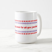 Ostern Java II Kaffeetasse (VorderseiteRechts)