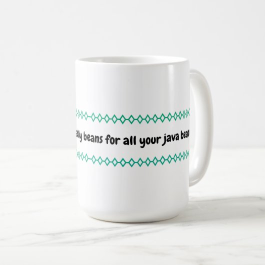 Ostern Java III Kaffeetasse (VorderseiteRechts)