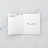 Ostern-Jesus Christus-Licht der Feiertagskarte (Innenseite)