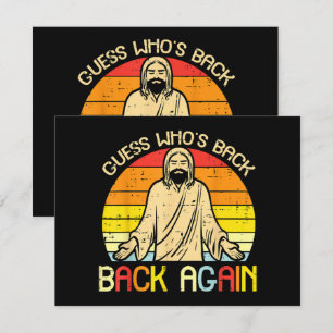 Ostern Jesus Errate Wer ist zurück Religiös Christ Einladung