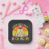 Ostern Jesus Errate Wer ist zurück Religiös Christ Pappteller (Party)
