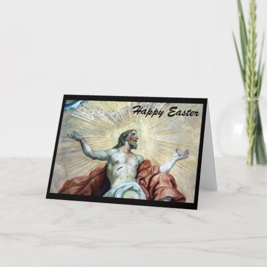 Ostern Jesus Feiertagskarte (Vorderseite)