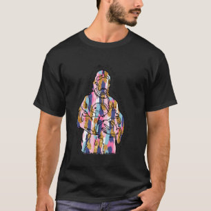 Ostern Jesus Hase Er Ist Auferstanden Religiös Chr T-Shirt