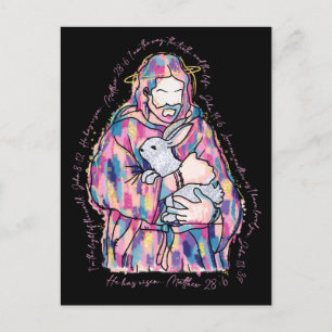 Ostern Jesus keine sonnigen Lieben mich wie Christ Feiertagspostkarte
