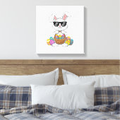 Ostern Jungen Mädchen Kinder Kleinkind Hase Kaninc Leinwanddruck (Insitu (Schlafzimmer))