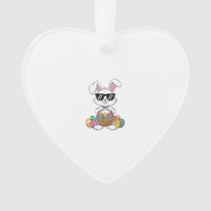 Ostern Jungen Mädchen Kinder Kleinkind Hase Kaninc Ornament