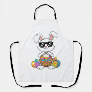 Ostern Jungen Mädchen Kinder Kleinkind Hase Kaninc Schürze
