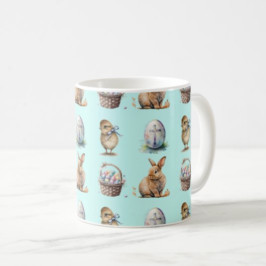 Ostern Kaffeetasse (VorderseiteRechts)