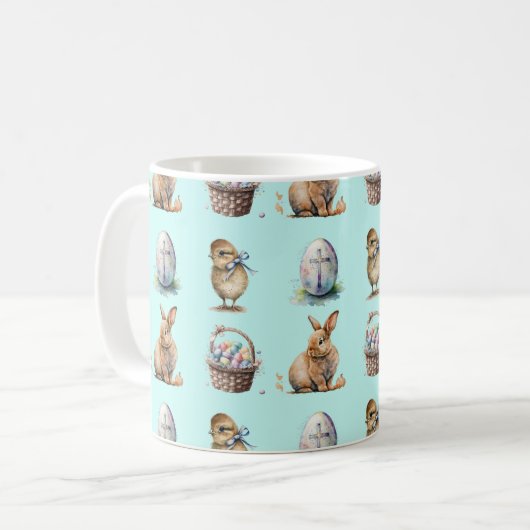 Ostern Kaffeetasse (Vorderseite Links)