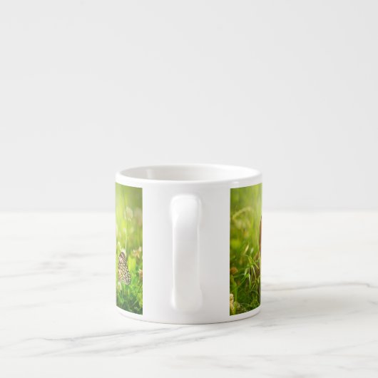 Ostern-Kaninchen Espressotasse (Rückseite)