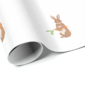 Ostern-Kaninchen Geschenkpapier (Rolleneckpunkt)