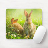 Ostern-Kaninchen Mousepad (Mit Mouse)