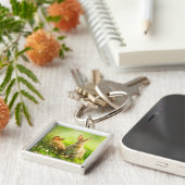 Ostern-Kaninchen Schlüsselanhänger (Seite)