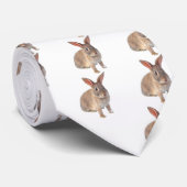 Ostern-Kaninchen-Seide-Krawatte Krawatte (Gerollt)