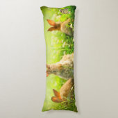 Ostern-Kaninchen Seitenschläferkissen (Vorderseite Vertikal)