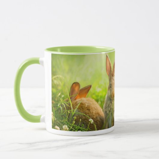 Ostern-Kaninchen Tasse (Links)