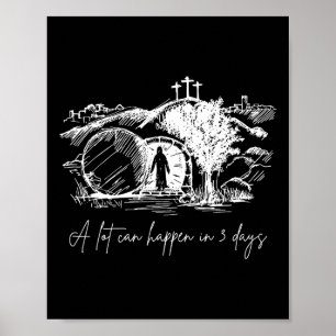 Ostern kann in 3 Tagen viele religiöse Männer aus Poster