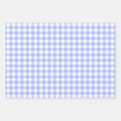 Ostern Kariert und Gingham Geschenkpapier Set (Vorderseite 3)