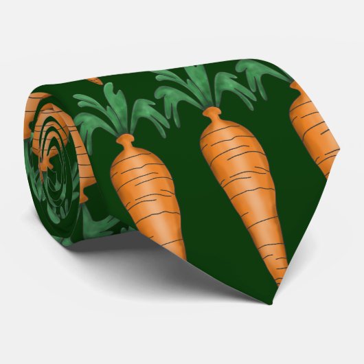 Ostern-Karotten-Krawatte Krawatte (Gerollt)