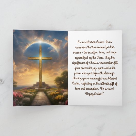 Ostern Karte (Innenseite)