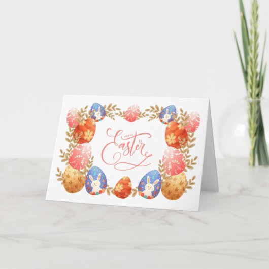 Ostern Karte (Vorderseite)