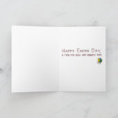 Ostern-Karte Feiertagskarte (Innenseite)