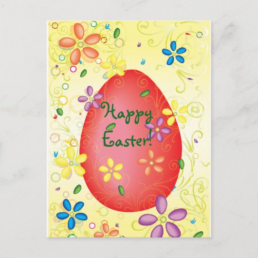 Ostern-Karte Feiertagspostkarte (Vorderseite)