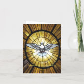 Ostern-Karte--Taube Feiertagskarte (Rückseite)