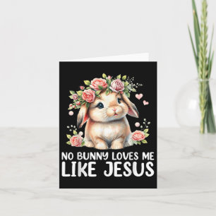 Ostern keine sonnigen Lieben Ich mag Jesus Christl Karte