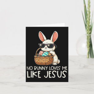 Ostern keine sonnigen Lieben Ich mag Jesus Christl Karte