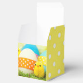 Ostern - Kleinkinder und bunte Eier Geschenkschachtel (Geöffnet)