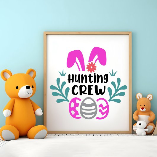 Ostern kommt - Bunnies Poster