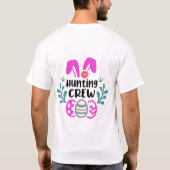 Ostern kommt - Bunnies T-Shirt (Rückseite)