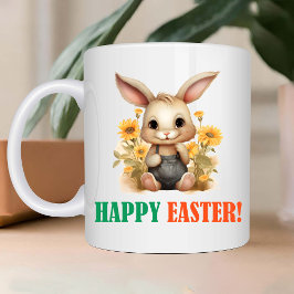 Ostern kommt! Geschenke Zweifarbige Tasse