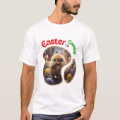 Ostern kommt - Niedliche Eier T-Shirt (Vorderseite)