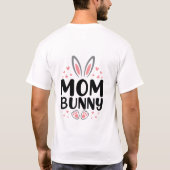 Ostern kommt - Spaß T-Shirt (Rückseite)