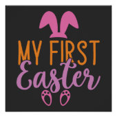 Ostern kommt. Zeichnend Poster (Vorderseite)