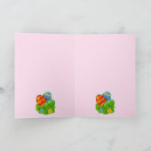 Ostern-Korb-Karte Feiertagskarte (Innenseite)