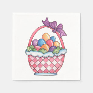 Ostern-Korb - Papierservietten